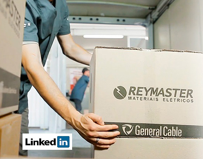 Reymaster Materiais Elétricos lança, oficialmente, sua página no Linkedin