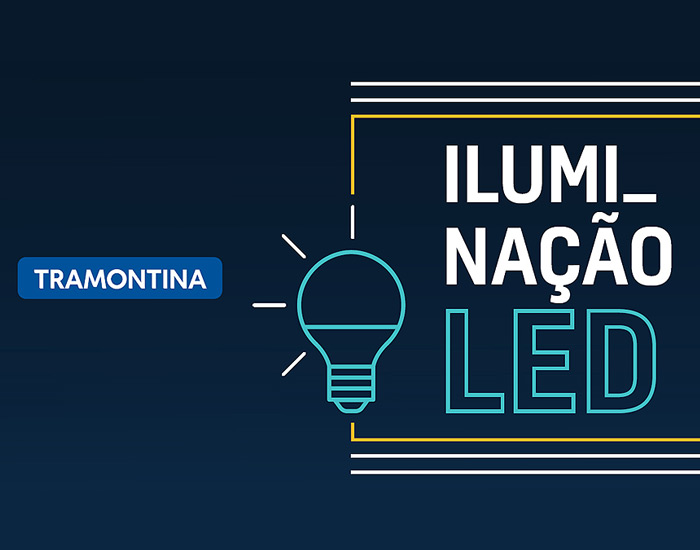 Tramontina lança e-book para facilitar a consulta aos itens de iluminação LED