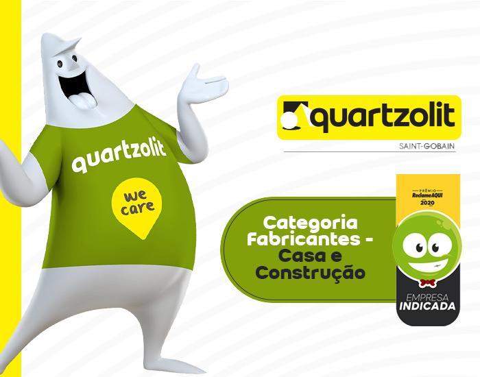 Quartzolit é indicada a uma das maiores premiações do atendimento brasileiro