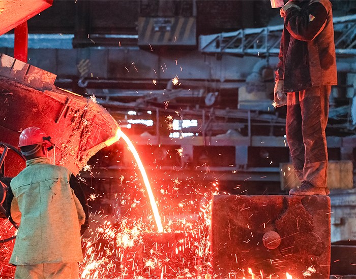 Produção brasileira de aço bruto tem queda de 8,5% no acumulado do ano