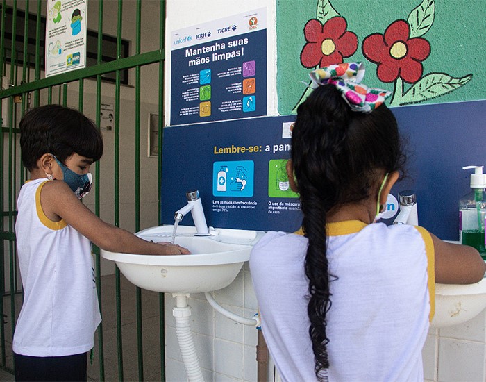 Tigre e Unicef doam 500 lavatórios para escolas do Norte e do Nordeste