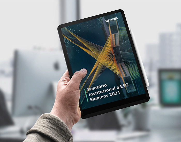 Siemens apresenta seu Relatório Institucional e ESG 2021 em formato interativo