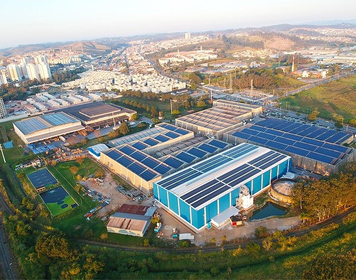 Elgin amplia usina solar de telhado na fábrica de Mogi das Cruzes (SP)
