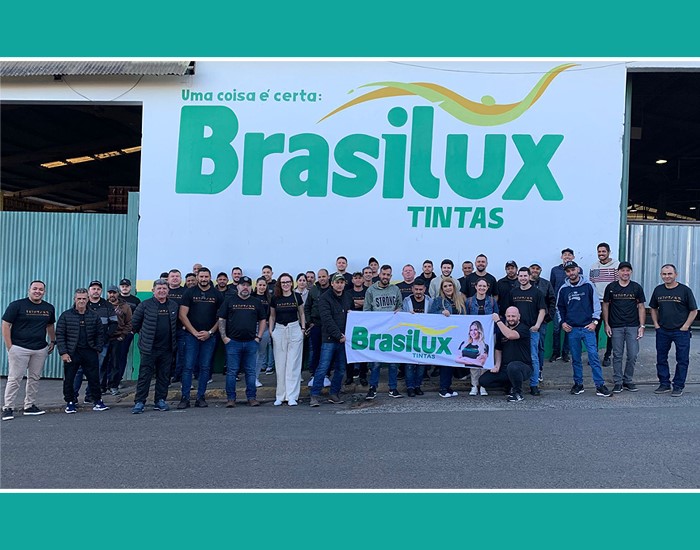 Brasilux abre suas portas para pintores e revendedores do oeste do Paraná
