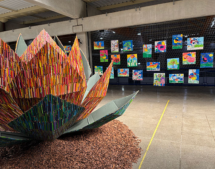 Vedacit apoia projeto de arte sustentável em escolas públicas de São Paulo