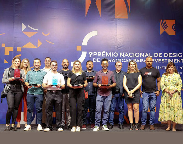 Prêmio Nacional de Design de Cerâmicas para Revestimento celebra inovação e talento