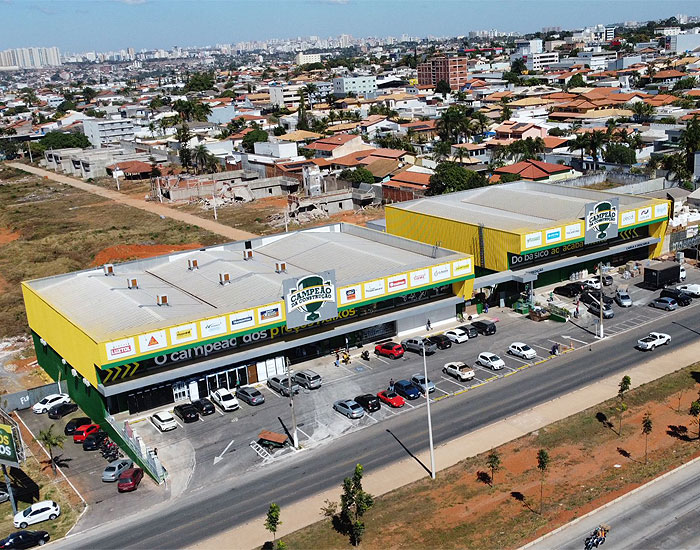 Campeão da Construção investe R$ 10 milhões e abre loja em Vicente Pires (DF)