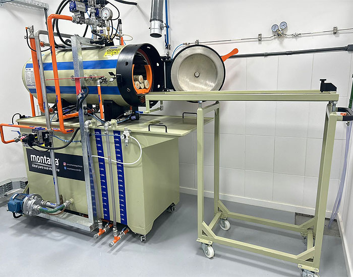 Montana investe em nova autoclave e amplia inovação no tratamento de madeira