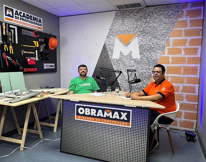 Obramax impulsiona capacitação na construção civil com canal no YouTube