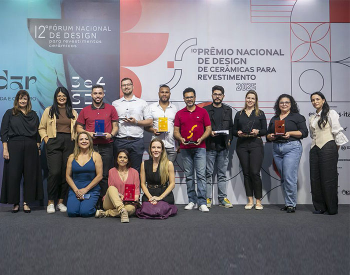 Aspacer entrega Prêmio Nacional de Design de Cerâmicas para Revestimento 