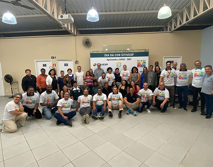 Sitivesp celebra o Dia da Cor com ação social em São Bernardo do Campo (SP) 