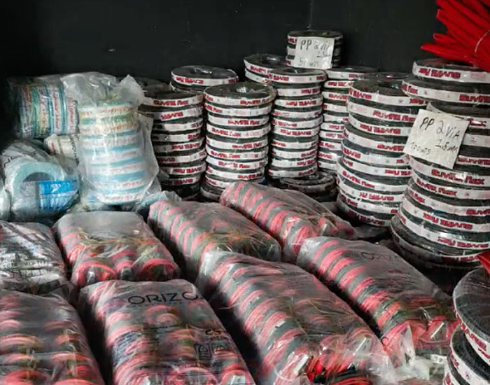 Sindicel participa de ação de combate ao mercado ilegal de fios e cabos elétricos