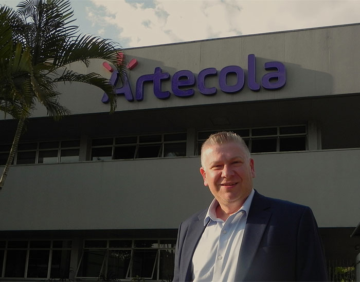 Artecola Brasil apresenta Sergio Luis Patzlaff como seu novo gerente-Geral 