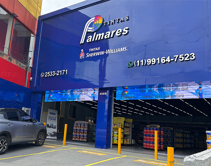 Tintas Palmares inicia, na Mooca, a operação de sua 10ª unidade