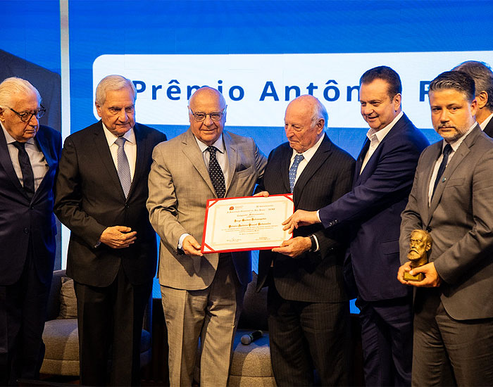 ACSP entrega Prêmio Antônio Proost Rodovalho a Jorge Gerdau Johannpeter 