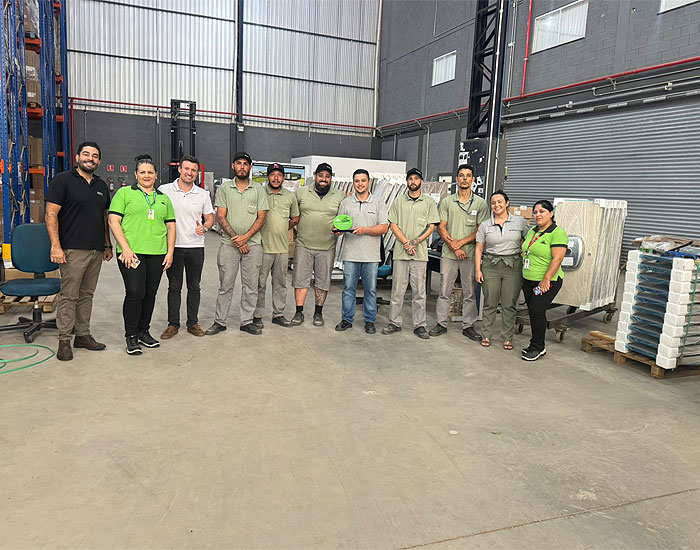 GhelPlus é reconhecida, pela Leroy Merlin, por pontualidade nas entregas