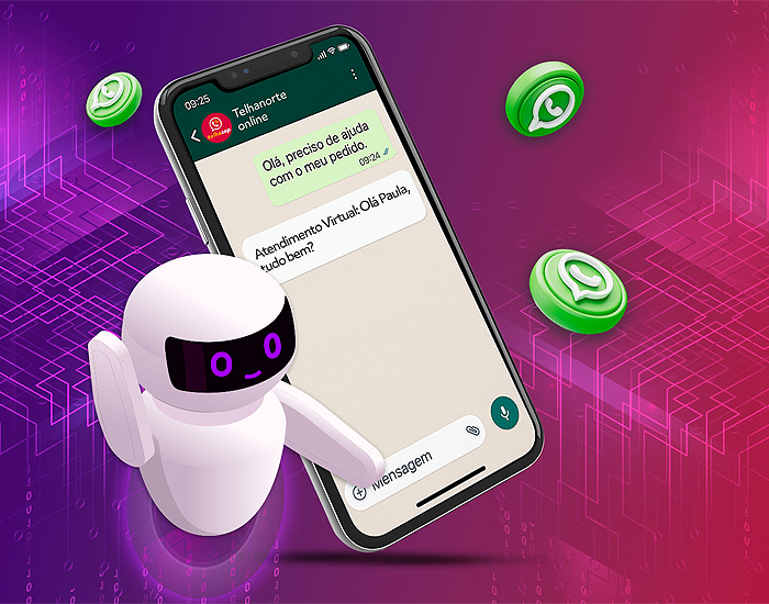 Telhanorte avança no uso de Inteligência Artificial para atendimento e vendas 