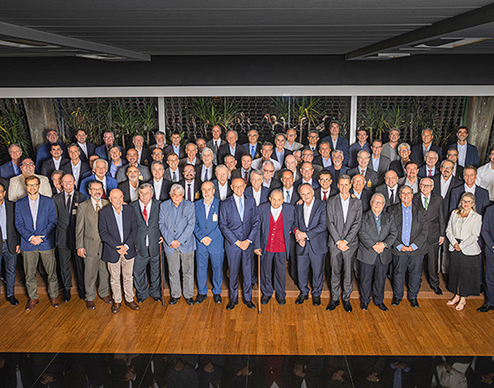 Paulo Skaf tome posse da presidência da Fiesp para o período de 2026 a a 2029 