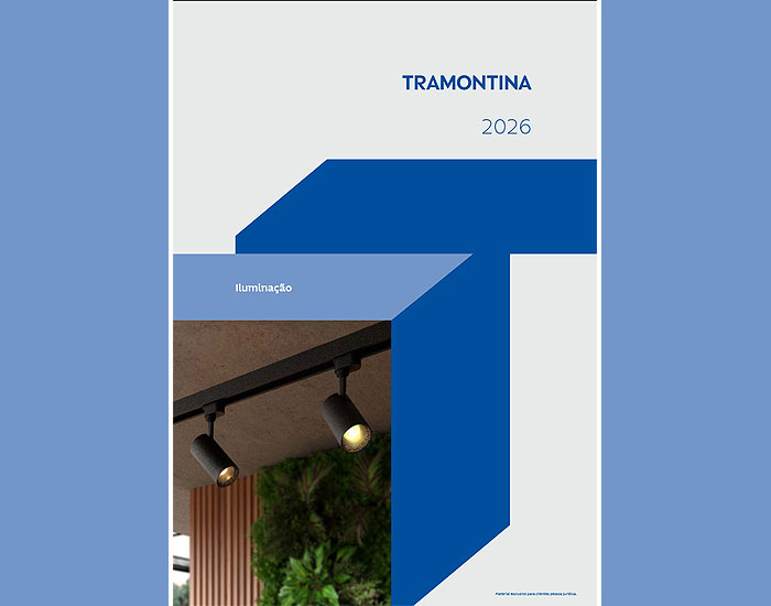 Tramontina apresenta novos catálogos de produtos elétricos e de iluminação 	 