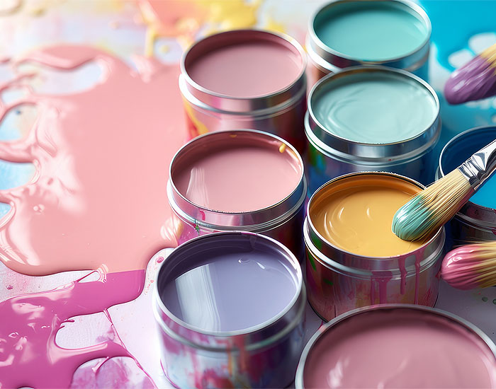 Vendas de tintas superaram dois bilhões de litros, no Brasil, no ano passado  