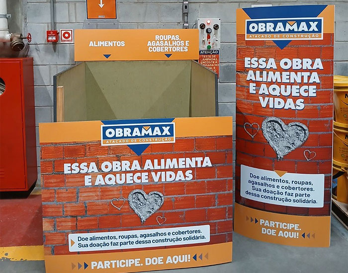 Obramax Mooca arrecada doações para comunidade atingida por enchente 