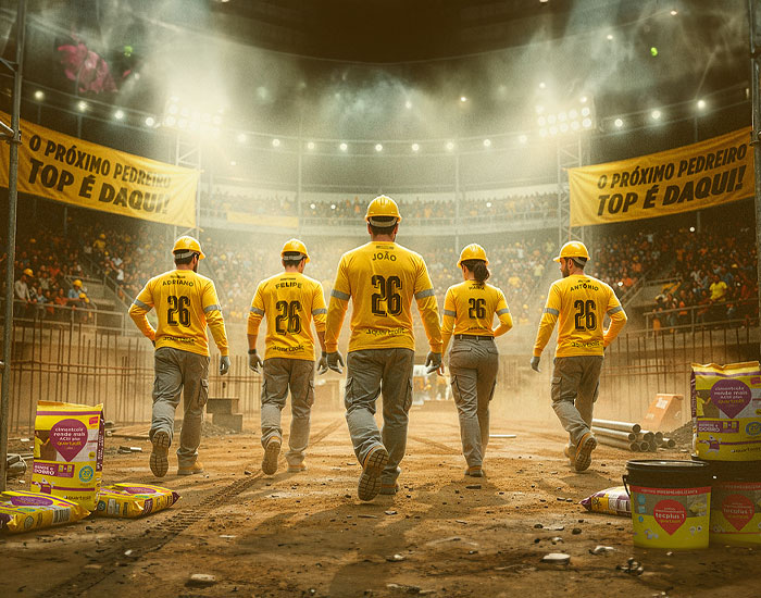 Pedreiro Top Brasil Quartzolit abre inscrições para nova temporada 