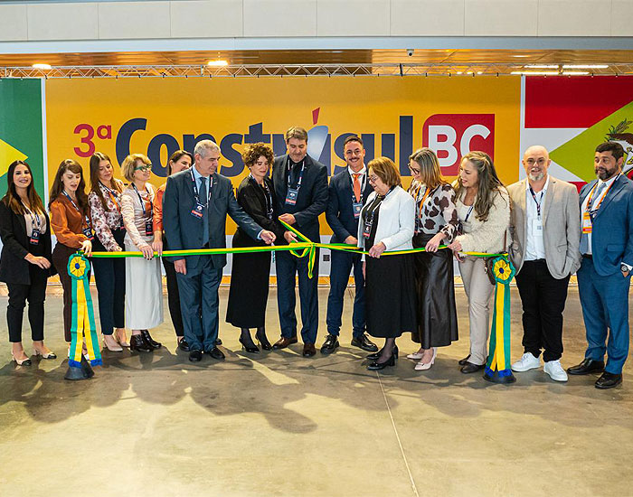 Vitrine de tendências, Construsul BC reúne setor da construção em SC 