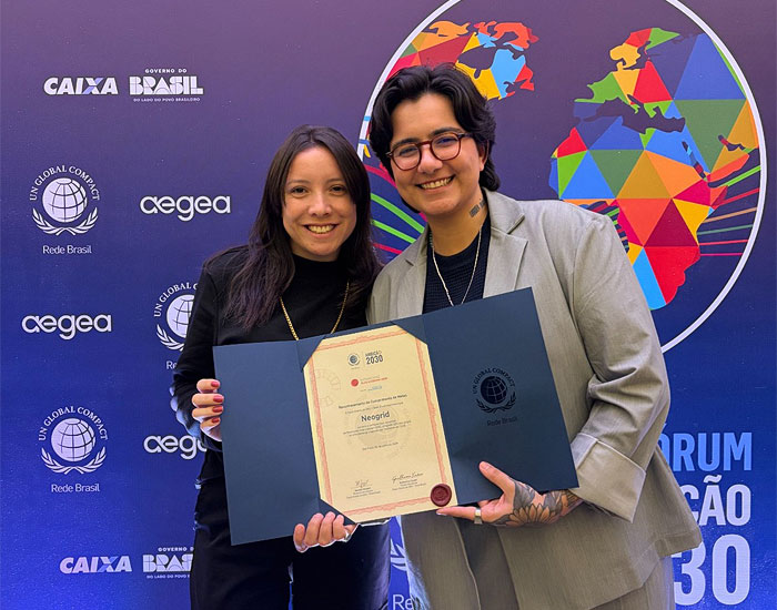 Neogrid é premiada pela ONU por seu avanço na liderança feminina 